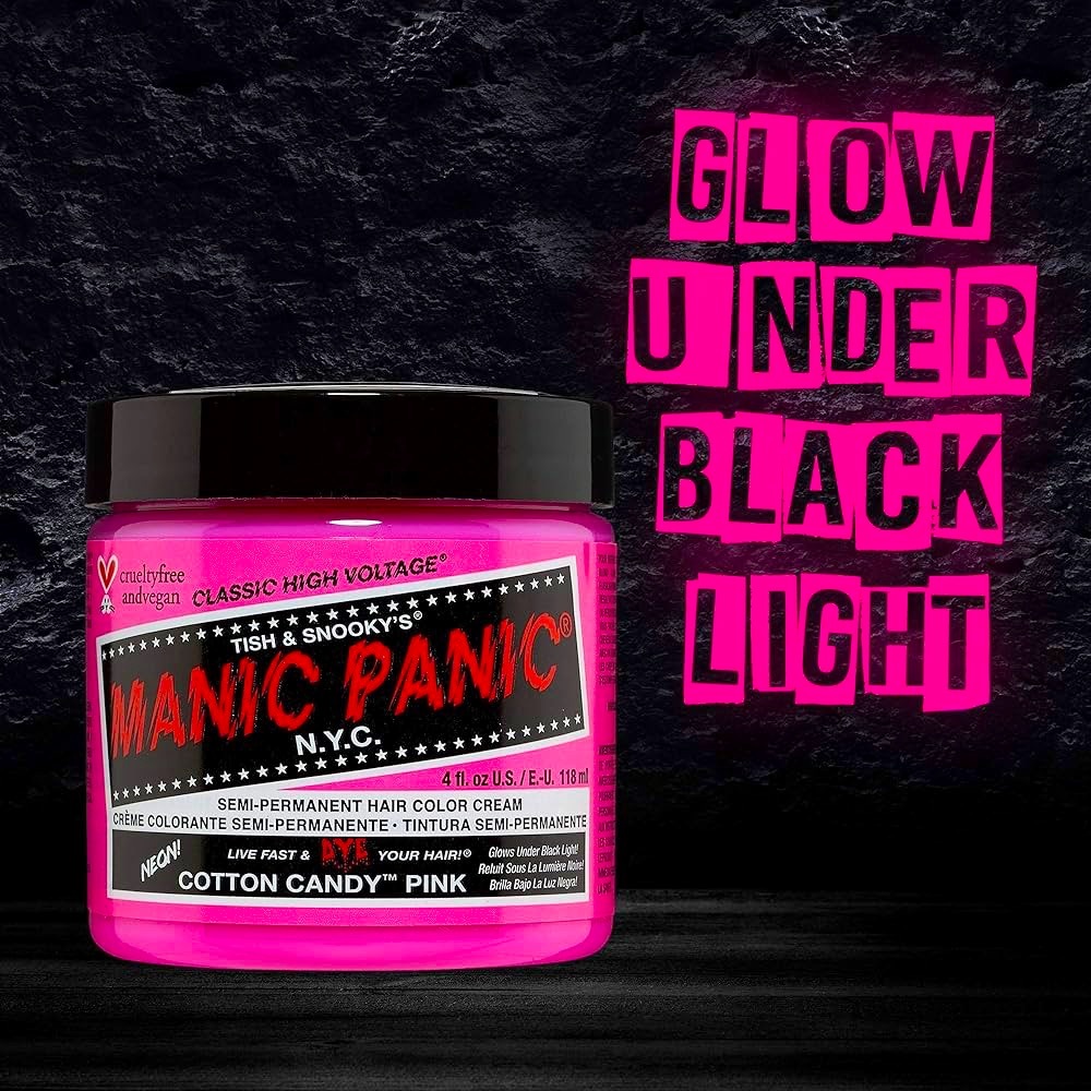 Cotton Candy Pink Hair Dye
